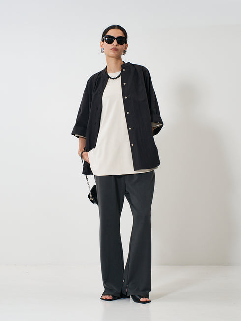 【 予約:2月上旬 】SIDE SLIT SLACKS /Y261-32022